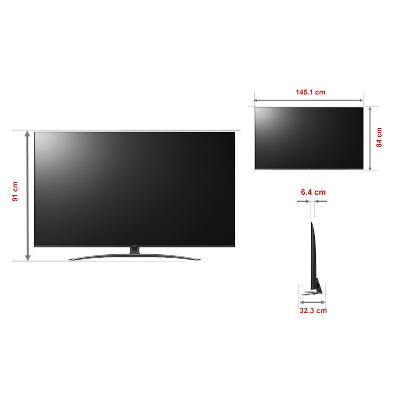 Smart Tivi LG 4K 65 inch 65NANO81TNA Mới 2020, Hệ điều hành WebOS Smart TV 5.0,Có Magic Remote tìm kiếm bằng giọng nói