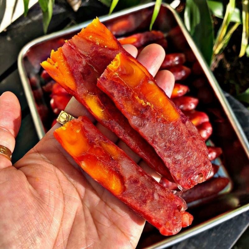 Lạp Xưởng Tôm Trứng Muối 1kg [FREE SHIP] TỪ ĐƠN 50K, [Loại Đặc Biệt] Hàng ngon nhà làm