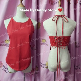 Girl 02 - Yếm đỏ cách điệu 2 kiểu