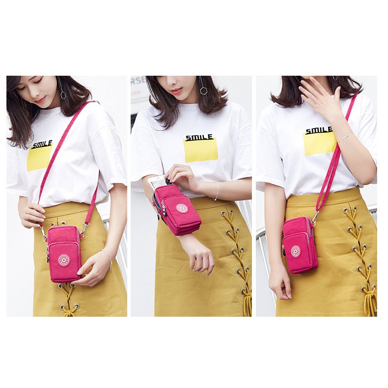 [Mã FASHIONXANH264 giảm 10K đơn 50K] [HCM] Túi đeo chéo đựng điện thoại và sạc dự trữ thời trang cho nữ / NHIỀU mẫu MỚI