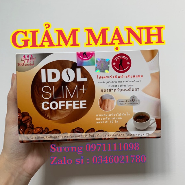 ( Bán lẻ giá sỉ cực rẻ ) cafe idol slim coffee Thái Lan | BigBuy360 - bigbuy360.vn