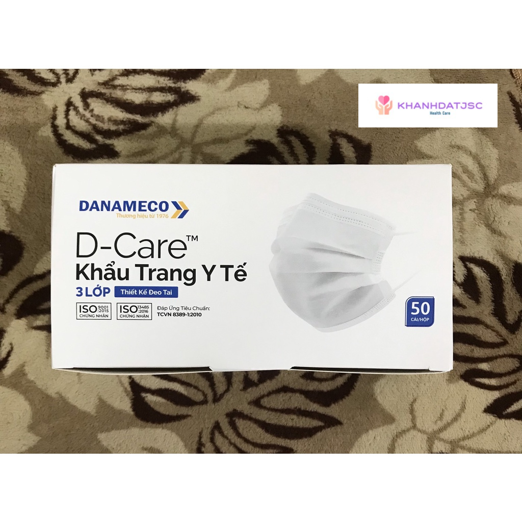Khẩu trang y tế 3 lớp Danameco D-Care