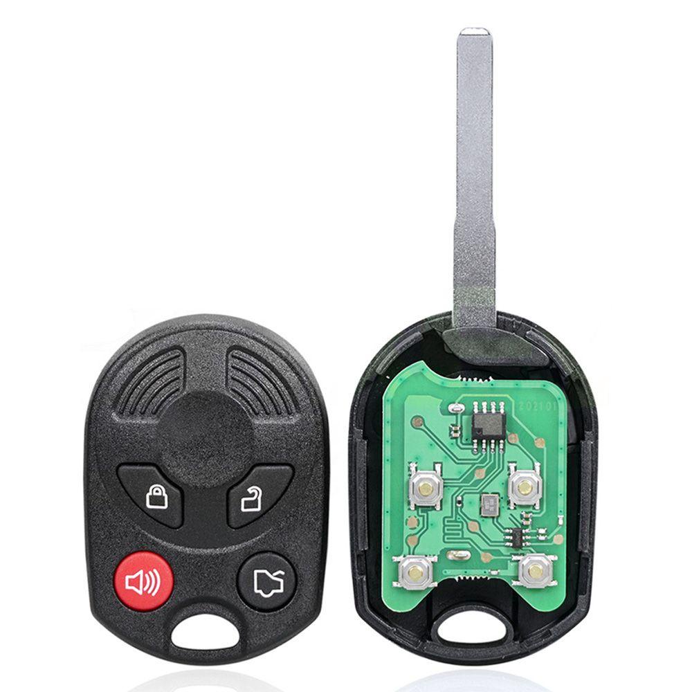 Chìa Khóa Điều Khiển Từ Xa 4 Nút 315MHz Cho Xe Ford Edge 2007-2010