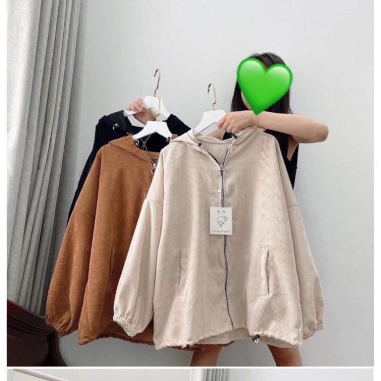 Áo Khoác Nữ Nhung Gân Thời Trang Cao Cấp Siêu Xinh Mẫu Hot  | BigBuy360 - bigbuy360.vn