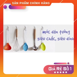 Combo 10 chiếc móc dán treo đồ siêu chắc siêu dính