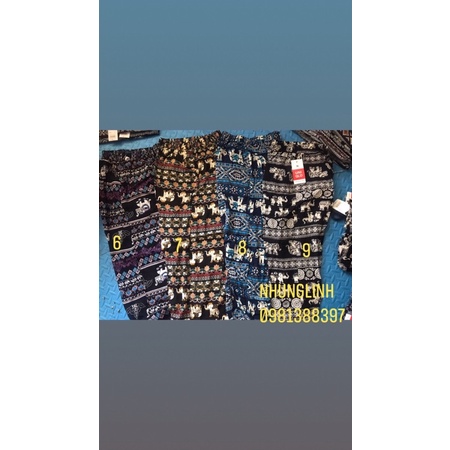 Quần lanh dài xuông gấu (Alibaba) | BigBuy360 - bigbuy360.vn