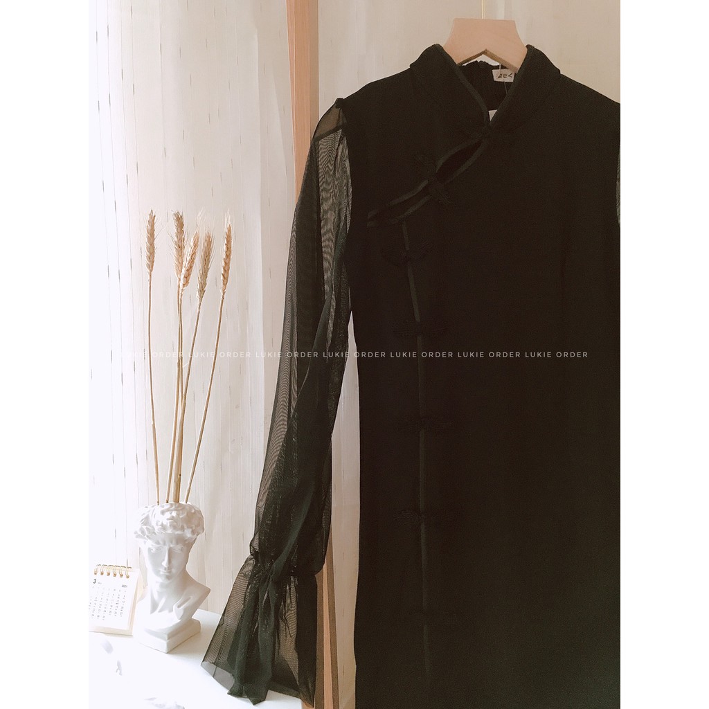 [LUKIE-ORDER] Sườn xám cách tân Trung Hoa (Ảnh thật) | BigBuy360 - bigbuy360.vn