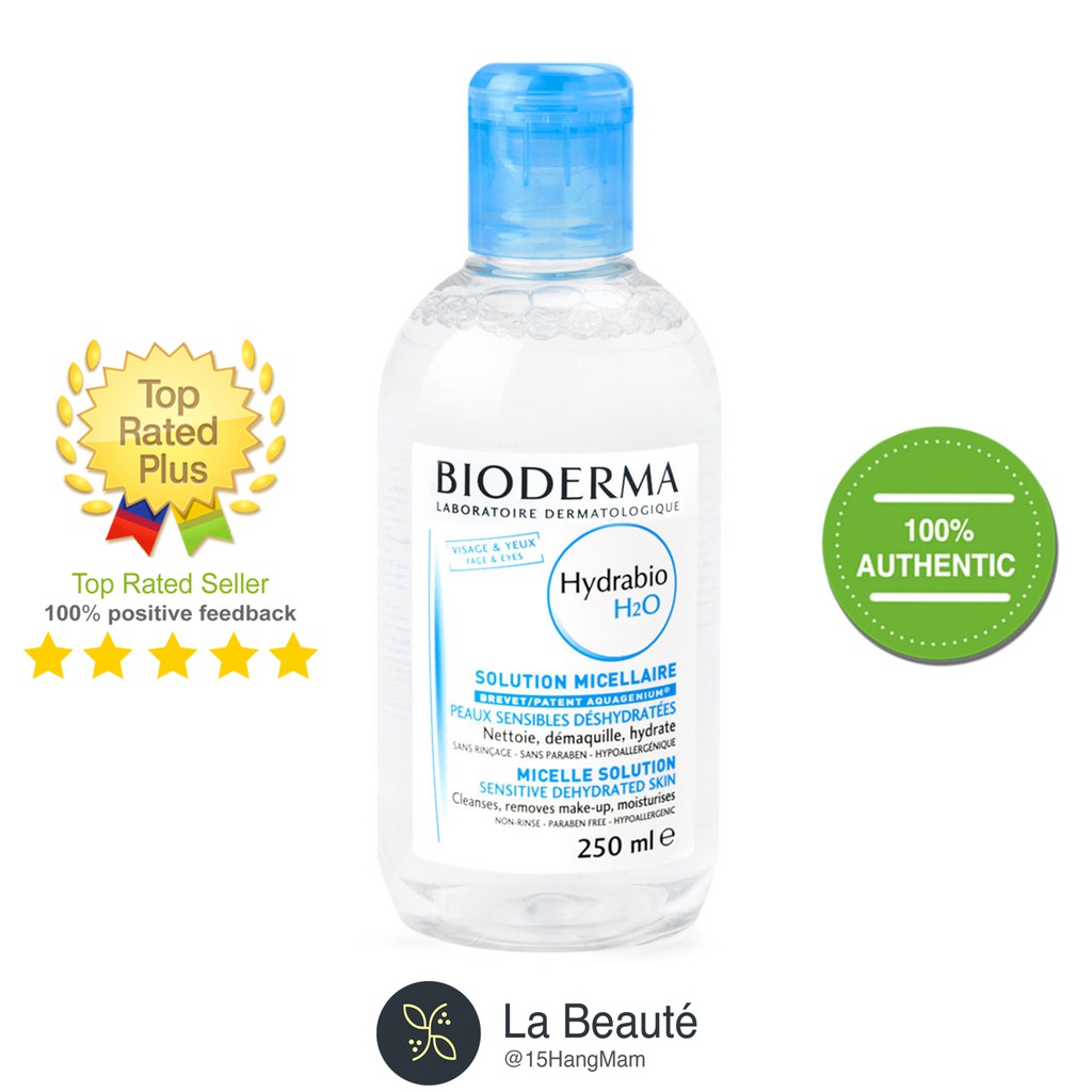 Nước Tẩy Trang Bioderma H20 Hồng, Xanh Lá, Xanh Dương [100ml ~ 500ml]Hồng 500ml | BigBuy360 - bigbuy360.vn