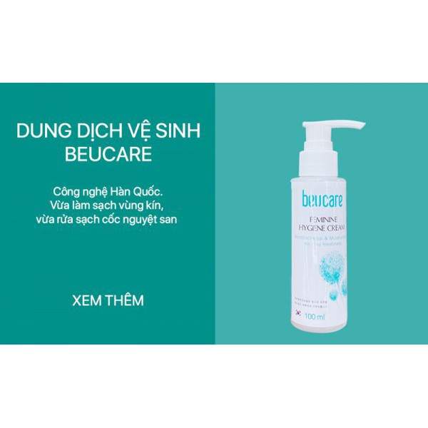 Dung dịch vệ sinh phụ nữ dưỡng ẩm BeUcare