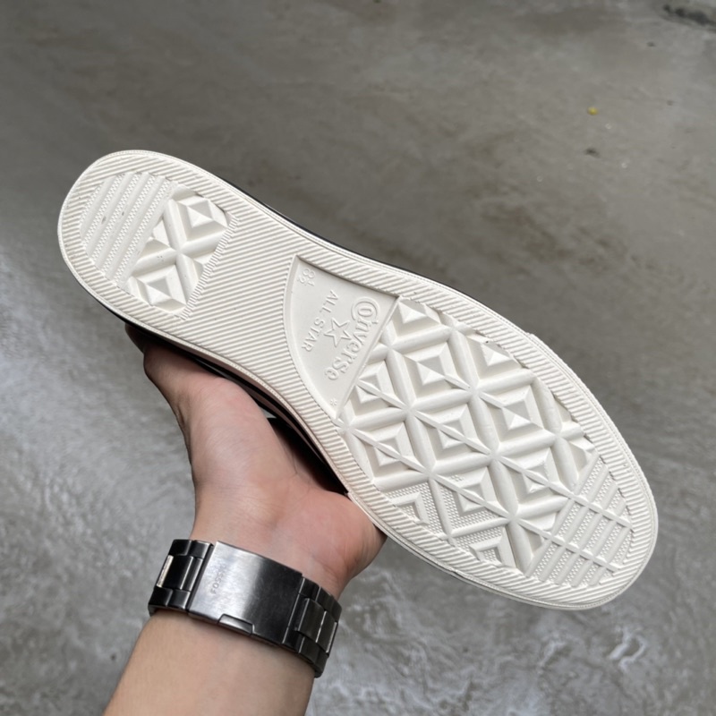 Giày Thể Thao Con Ver.se FOG Đen Trắng Cao Nam Nữ