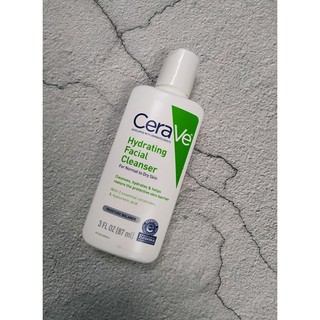 [ Mẫu Mới ] Sữa Rửa Mặt Cho Da Khô Cerave Hydrating Facial Cleanser 87ml