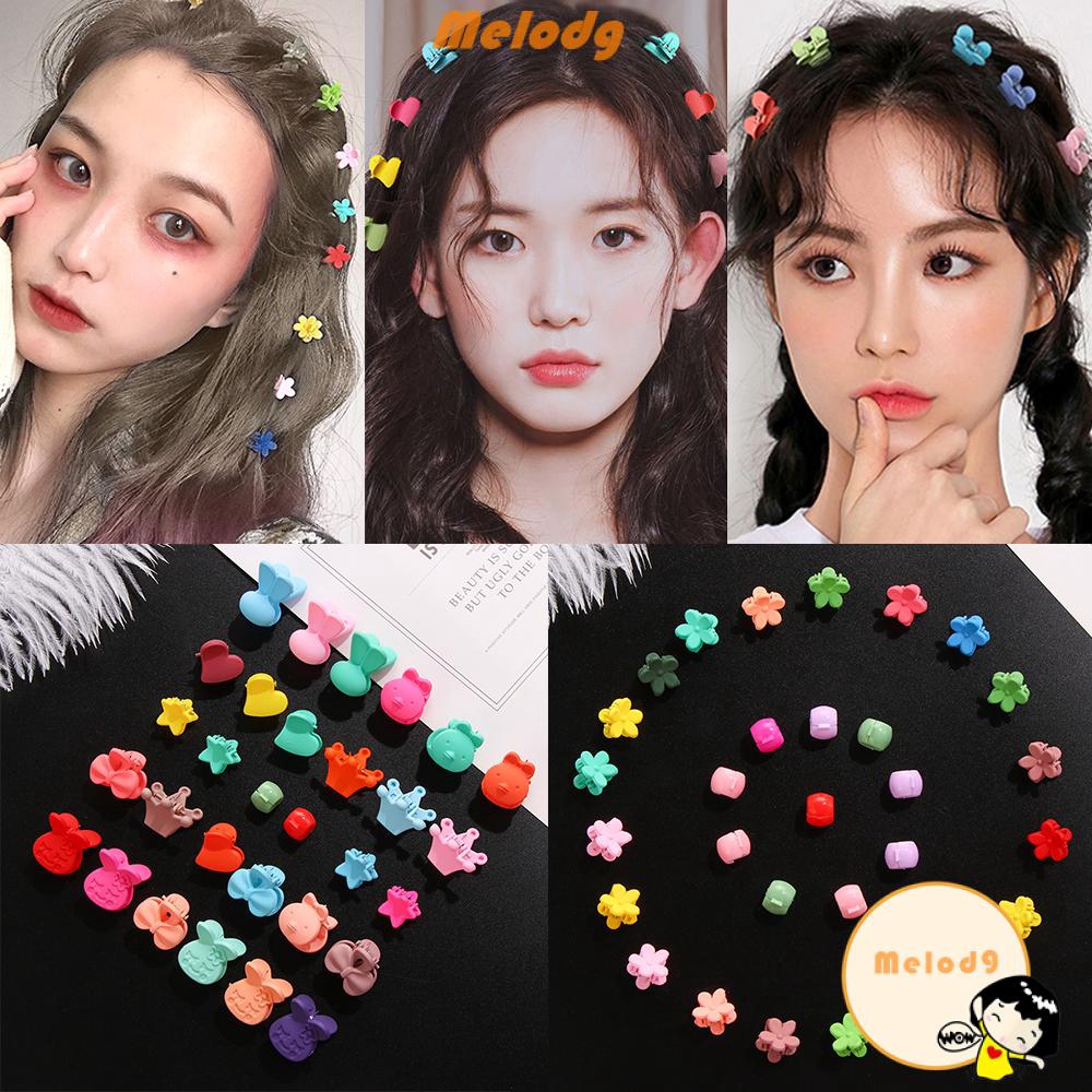 Set 10/20/30 kẹp tóc mini thanh lịch đáng yêu dành cho bé gái