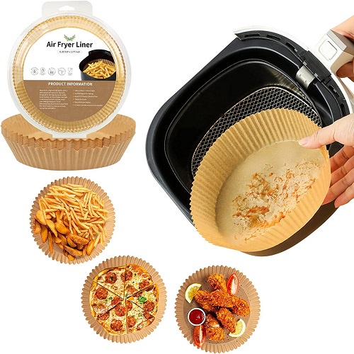 Set 50 Miếng Giấy Nến Lót Thấm Hút Dầu Mỡ Dùng Cho Nồi Chiên Không Dầu