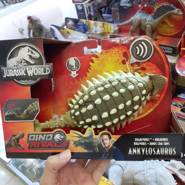 Mô hình khủng long Ankylosaurus hãng mattel