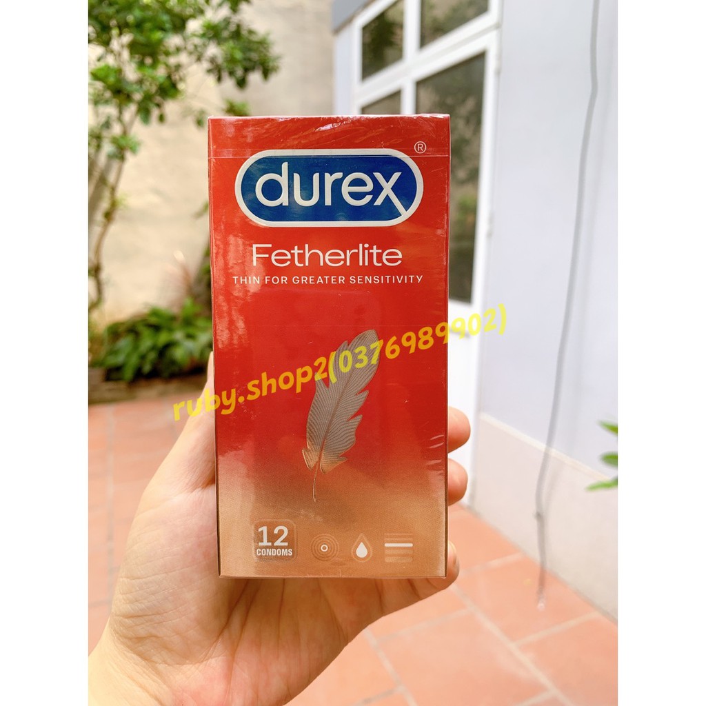 [Hàng Chuẩn chính hãng] Bao Cao Su Durex các loại 12s( 12 cái/ hộp)