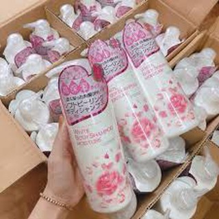 Sữa Tắm Manis White Body Shampoo Moisture Hồng Nhật Bản 450ml