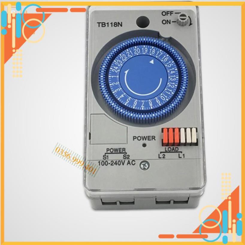 Rơ le thời gian thực - đồng hồ hẹn giờ - Timer hẹn giờ Panasonic TB118N TB118