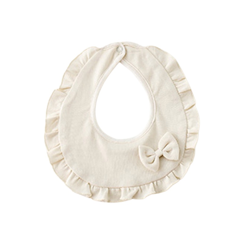 Yếm Ăn Bằng Cotton Nguyên Chất In Họa Tiết Dễ Thương Cho Bé Sơ Sinh