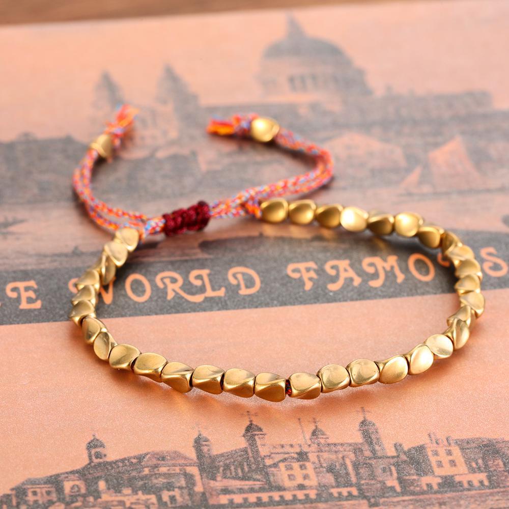 Vòng Tay Chuỗi Hạt Đồng Handmade Thời Trang Cho Nam Và Nữ