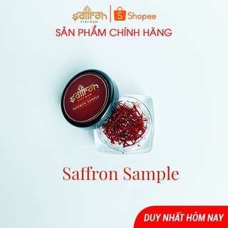 Safaron sample - mẫu thử trải nghiệm nhụy hoa nghệ tây