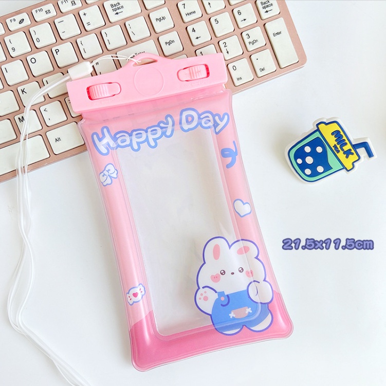 Túi Đựng Điện Thoại Chống Nước Dạng Phao Cute