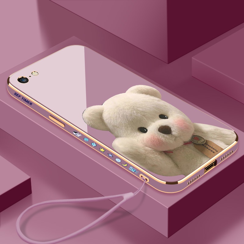 Ốp điện thoại QIANZI thích hợp cho Iphone 6 Iphone 6S Iphone 7 Iphone 8 Iphone 6Plus Iphone 6 Splus Se2020 Se2022