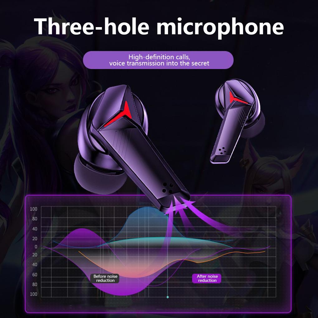 Tai nghe không dây 5 2 Chế Độ 10mm Cảm Ứng Trễ Thấp 10m