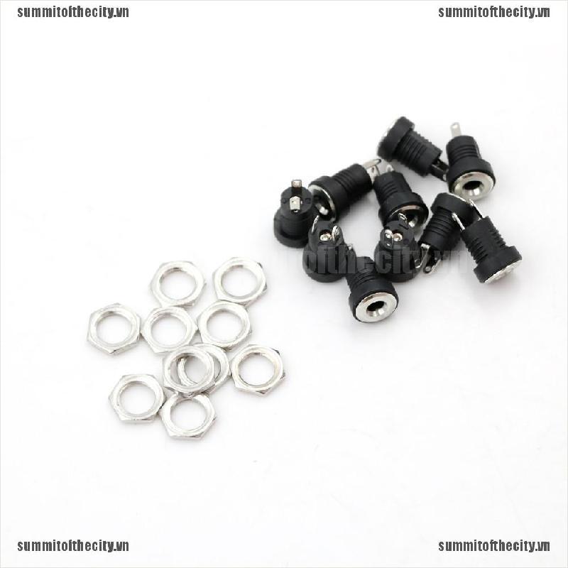 Set 10 Đầu Nối Ổ Cắm 3.5Mm x