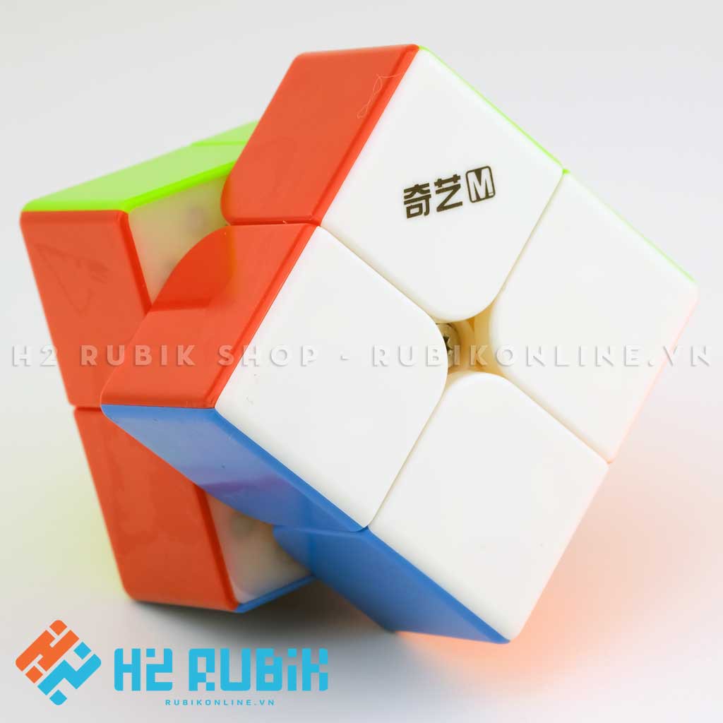 [SIÊU RẺ] Rubik 2x2 QiYi MS 2x2 Magnetic (có nam châm sẵn) - Rubik giá rẻ xoay trơn chuyên nghiệp