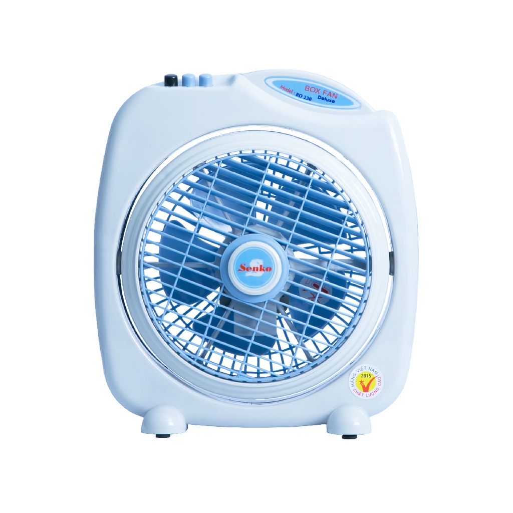 Quạt bàn mini Senko BD230 công suất 28W, thiết kế nhỏ gọn, nhiều màu sắc - Hàng chính hãng