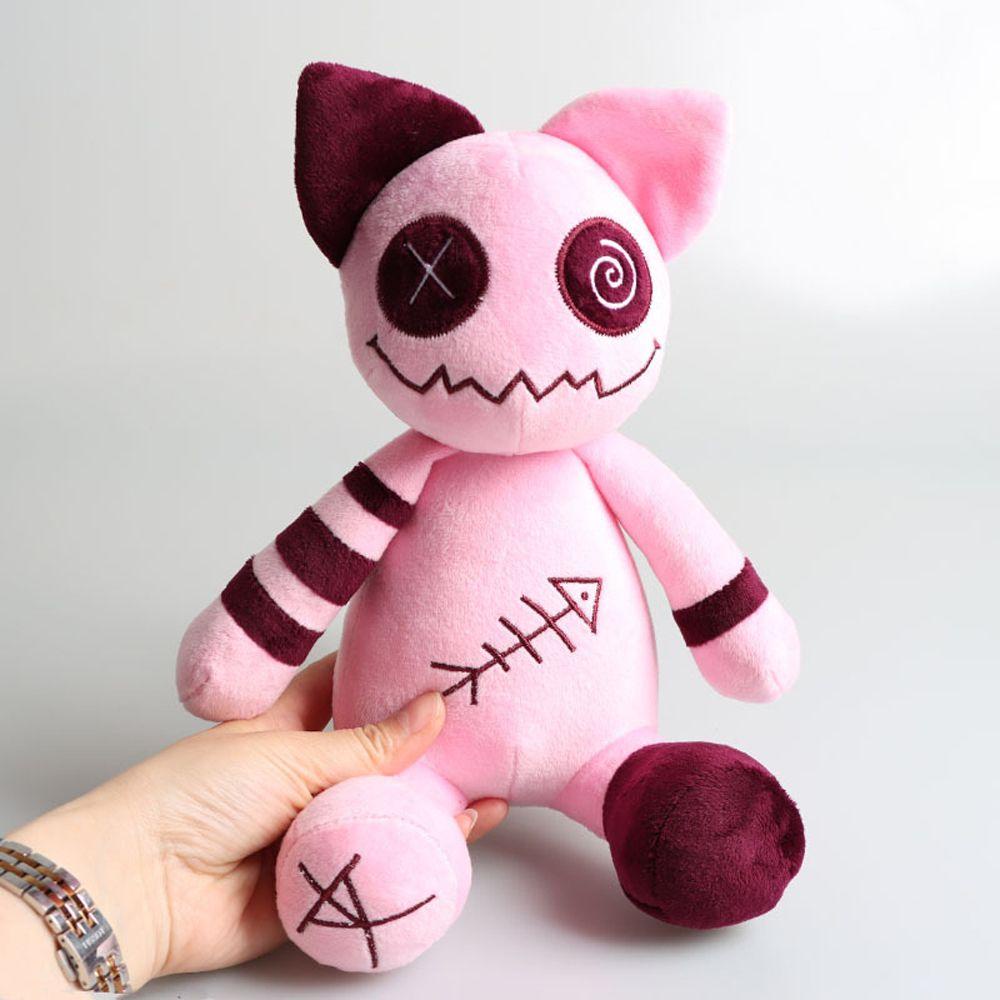 Gối Ôm Nhồi Bông Hình Chú Mèo Hoạt Hình Zombie Dễ Thương Cho Bé