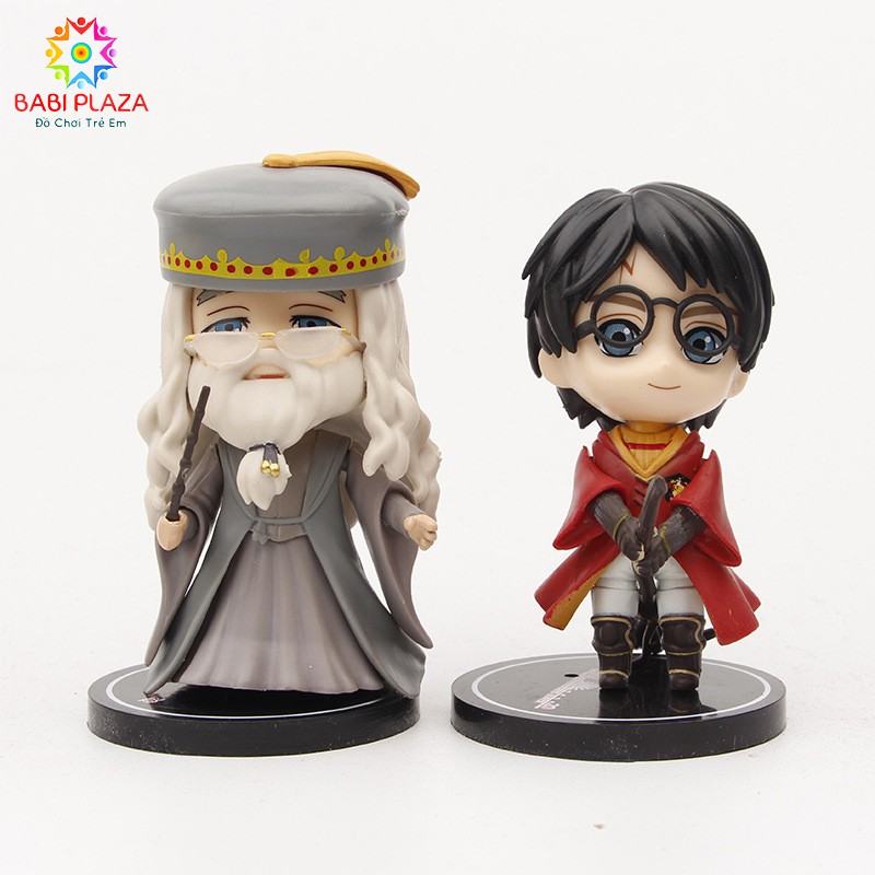 [ HARRY POTTER ] VÀ NHỮNG NGƯỜI BẠN - BỘ MÔ HÌNH 6 NHÂN VẬT PHÁP SƯ CAO 9CM