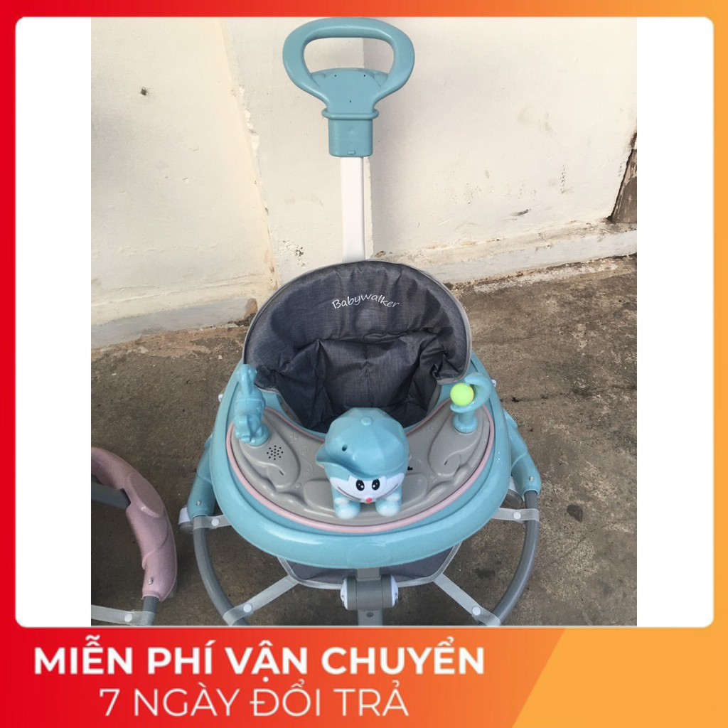 Xe tròn tập đi, xe tập đi cho bé điều chỉnh độ cao - HÀNG CAO CẤP d