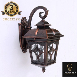 Đèn tường đồng trang trí nội ngoại thất, treo cổng, hành lang, cầu thang, sang trọng cổ điển mã 0104 - Đèn Phương Anh