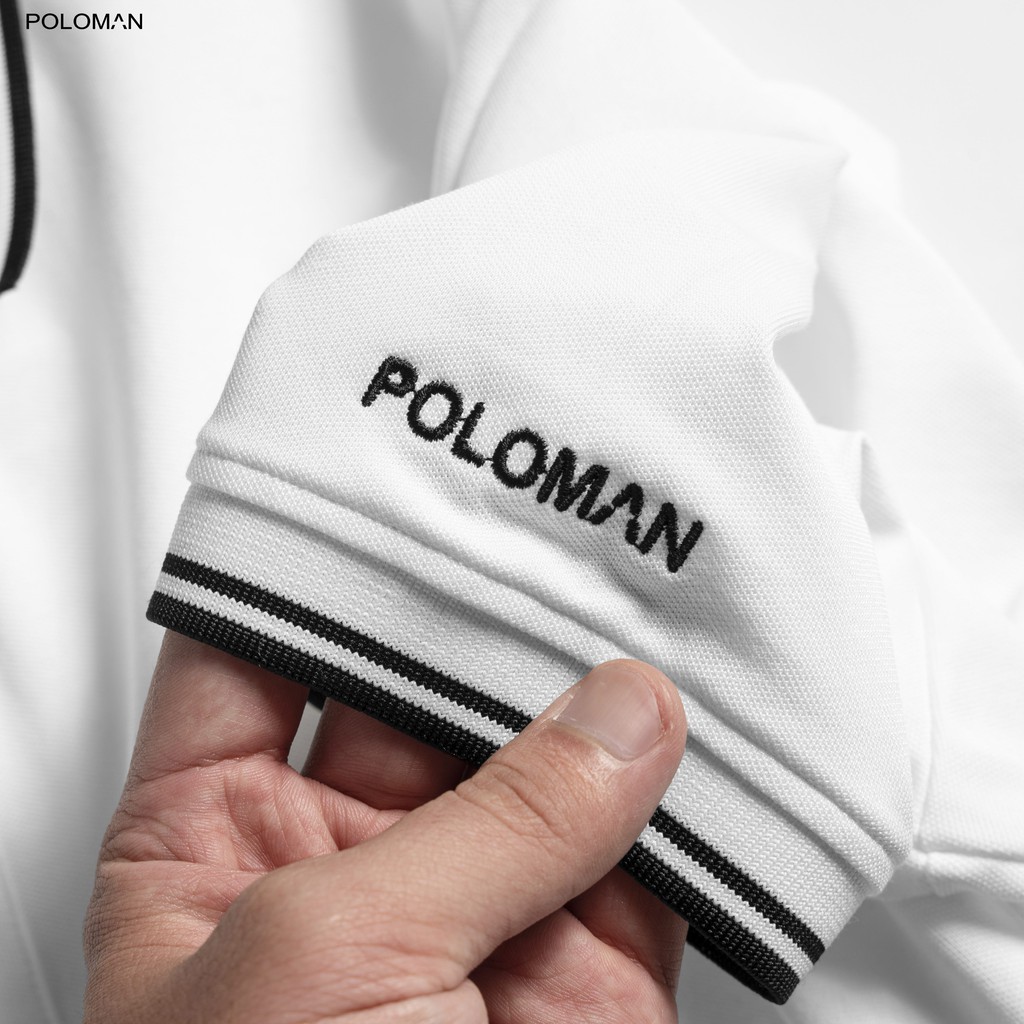 Áo thun Polo nam cổ bẻ RIAN vải cá sấu Cotton xuất xịn, chuẩn form,trẻ trung-năng động - POLOMAN | BigBuy360 - bigbuy360.vn