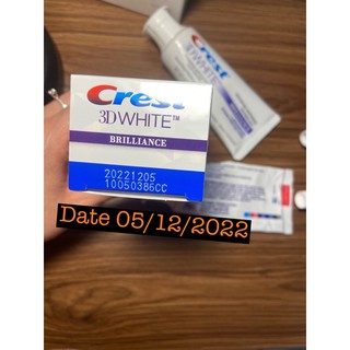 Kem đánh răng Crest 3D White Brilliance (tặng tuýp Crest Mini)