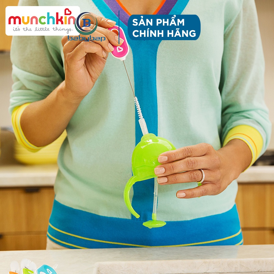 Bộ 4 Chổi Vệ Sinh Phụ Kiện Munchkin Dễ Hơn Và Tiện Lợi Hơn