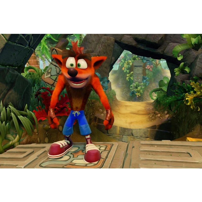 Đĩa chơi game PS4: Crash Bandicoot N. Sane Trilogy