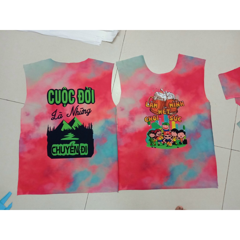 hot trend áo loang 3D siêu cute cho cả gia đình, team cty đủ size