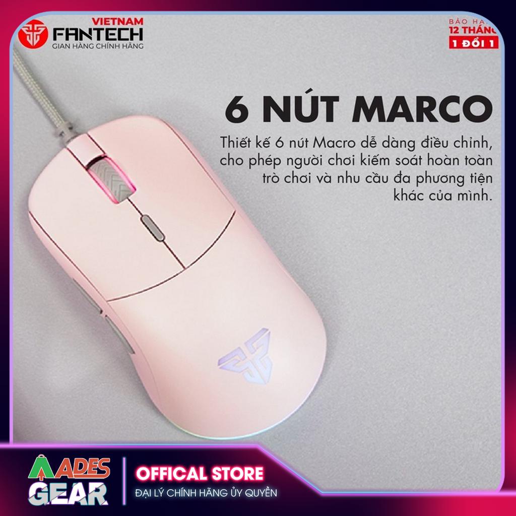 ✔️ Chuột Gaming Cao Cấp FANTECH UX3 HELIOS 16000DP ✔️ 6 Phím Macro ✔️ BẢO HÀNH 12 THÁNG