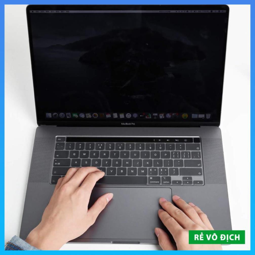 [Rẻ Vô Địch] Miếng Lót, Phủ bàn phím Macbook Pro 16 inch A2141 (2019 -2020) - Chất Liệu Silicon Chống Nước