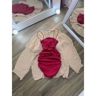 Áo khoác len cardigan hàng Quảng Châu
