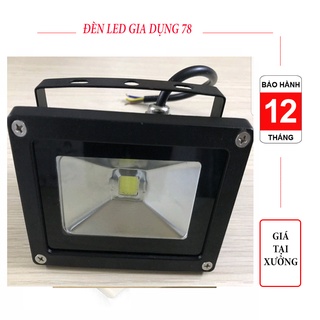 Đèn pha led 10w chiếu sáng ngoài trời sân vườn