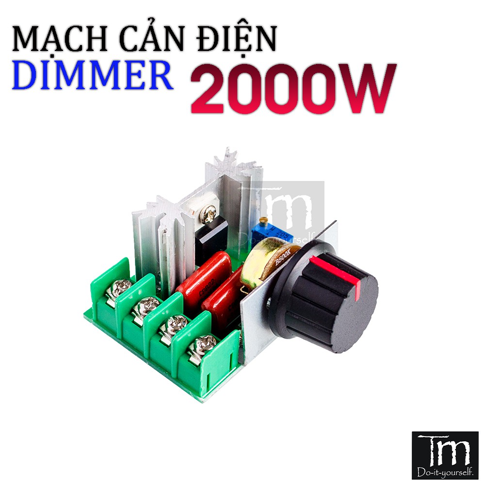 Mạch Cản Điện Dimmer 2000W SCR