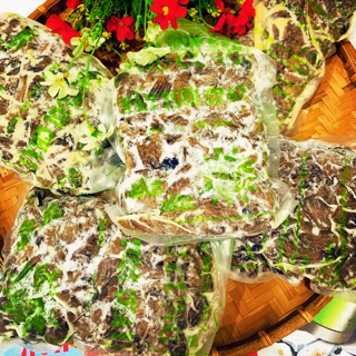 1 KG THỊT DÊ CHÂN NẤM CHAY ( 2 bịch)/ Chỉ bán HCM