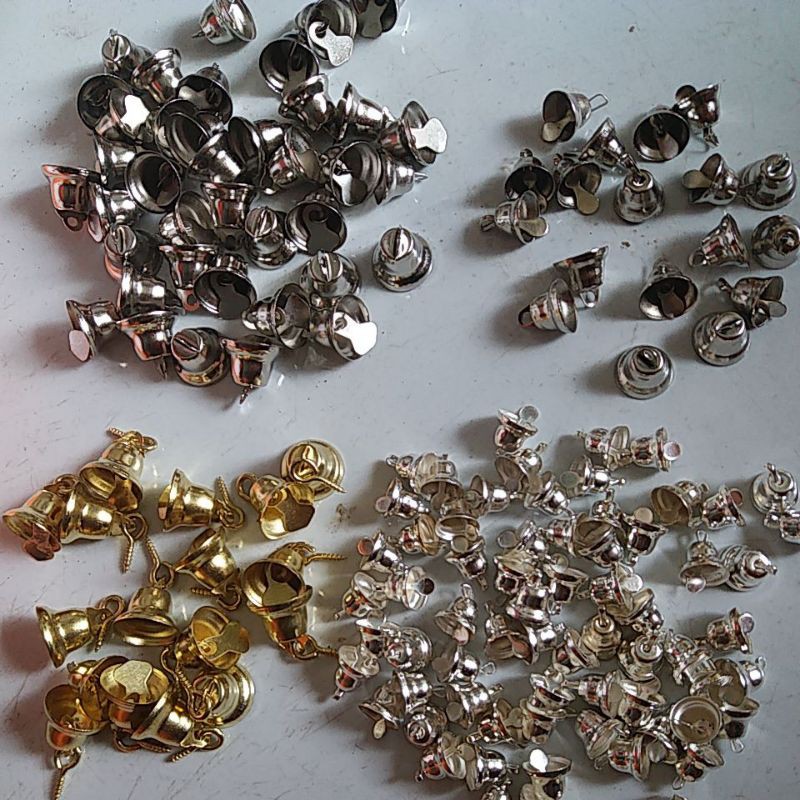 10 chuông trụ nhỏ làm handmade 10/12/14mm