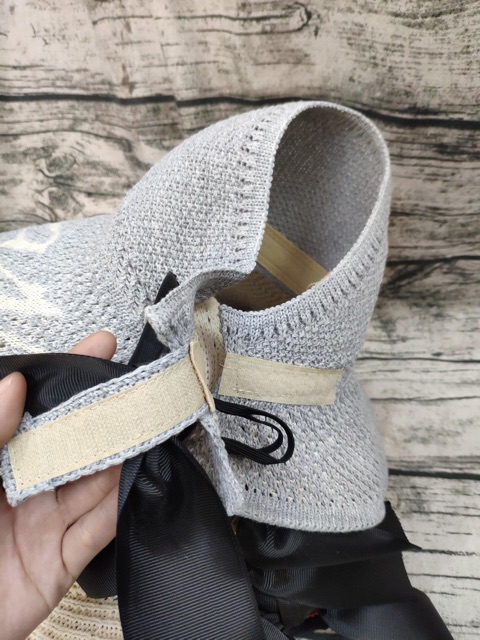 Mũ Cói, Nón Cói Mềm Hở Chóp Nơ Sau Siêu Xinh