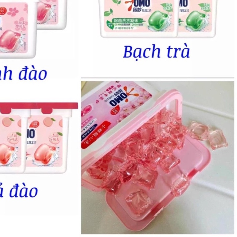 𝑭𝑹𝑬𝑬𝑺𝑯𝑰𝑷 - Nước giặt  VIÊN GIẶT OMO - 50 viên lưu hương, kháng khuẩn