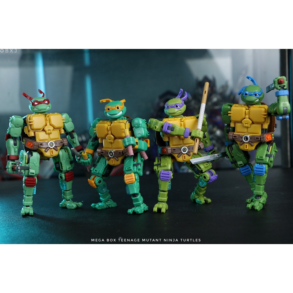 Mô hình Ninja Rùa 52toys Megabox MB-18, MB-19, MB-20, MB-21