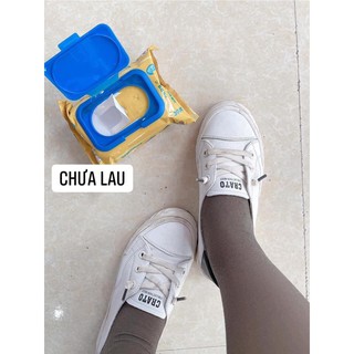 Bịch 30 Khăn Giấy Ướt Lau Giầy